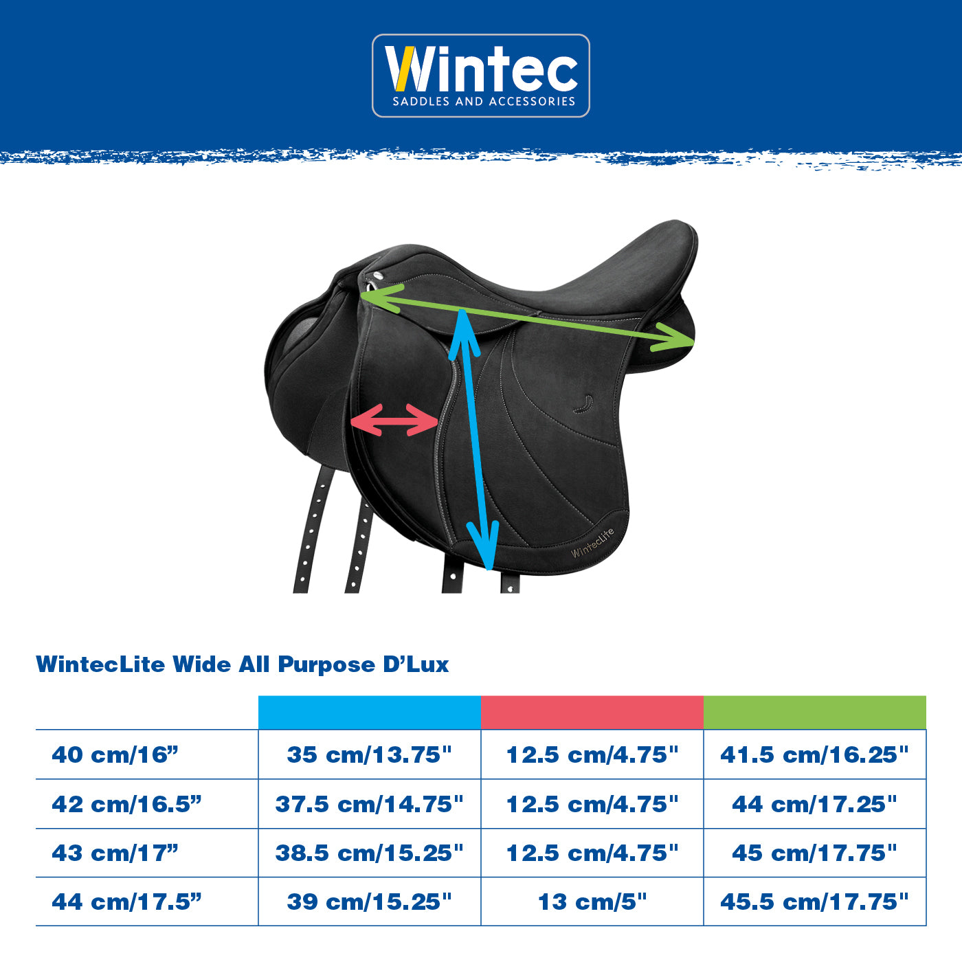 WintecLite Wide All Purpose D'Lux